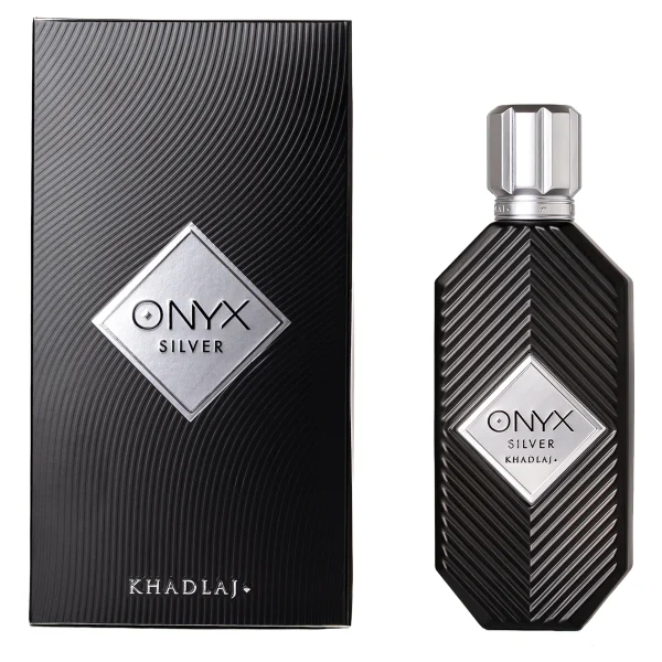 Khadlaj Onyx Silver EDP 100ML For Man And woman