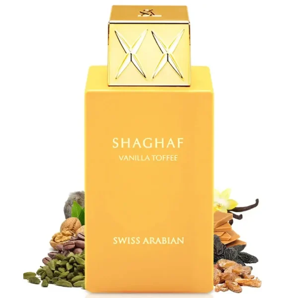 Swiss Arabian Shaghaf Vanilla Toffee tester EDP 75ML For Man And Woman