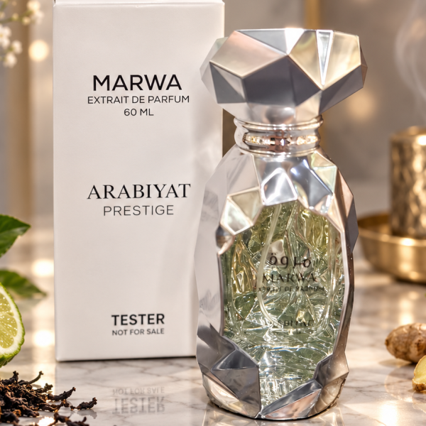 Arabiyat Prestige Marwa Extrait 60ml Tester for men and women